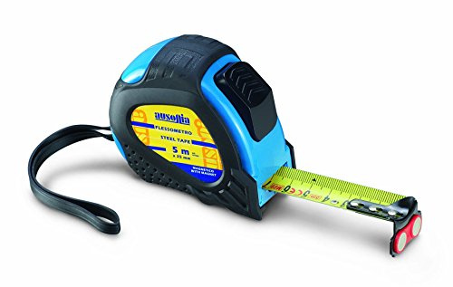Ausonia - 47497 Mètre ruban professionnel longueur 10 m largeur 25 mm avec pointe magnétique