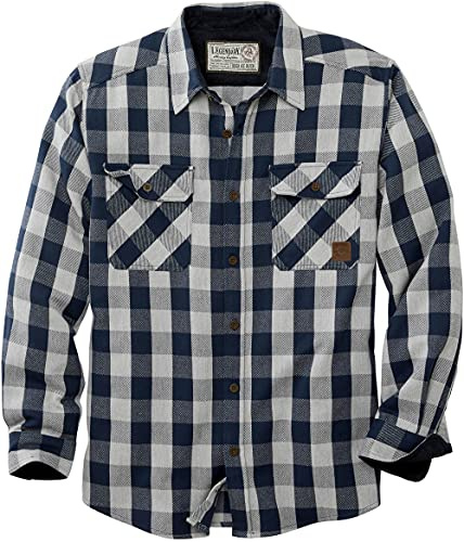Legendary Whitetails mäns Tough as Buck tungvikt flanellskjorta Button Down-skjorta