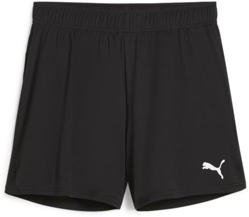 PUMA teamGOAL Handball Shorts W, Unisex-Erwachsene Gestrickte Shorts, PUMA Black-PUMA White, 706019