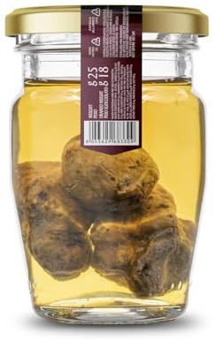 Valnerina Tartufi Truffe Blanche Précieuse Entière Pot 25 Gr | Extra Premier Choix, Naturelle, Artisanale Et Italienne Conservée Dans Votre Propre Jus