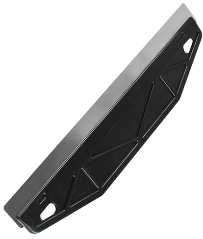 Paint Trim Guard, Skirting Board Paint Shield, 12inch Multi Purpose Paint Wallpaper Scraper, Paint Edger, for Cutting in, Paint Smearing, Repairing Wallpaper, Paint Guide & Measurement (Black)