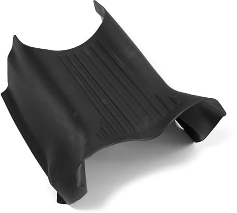 Skoda 3P0061580 Fußmatte Gummimatte Premium Allwettermatte Mitteltunnelabdeckung, schwarz