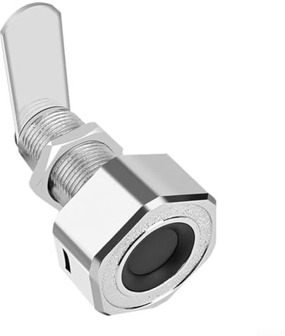 PETSTIBLE Möbelschloss, Fingerabdruck-Schubladenschloss, 30 mm, biometrisches Fingerabdruckschloss für Zuhause, Nachttisch, Schwarz