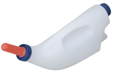 Bottiglia di allattamento al vitello di durevolezza con bottiglie di alimentazione del latte sicure ispessite per la cura degli animali dei neonati