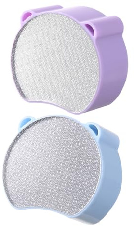 PACKOVE 2pezzi Strumento Depilatorio Per Donne Esfoliante Riutilizzabile Portatile Per Rimozione Dei Pelucchi Realizzato in Materiale Abs Delicato