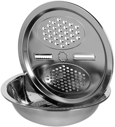 Rallador de Verduras de Acero Inoxidable para Cocina
