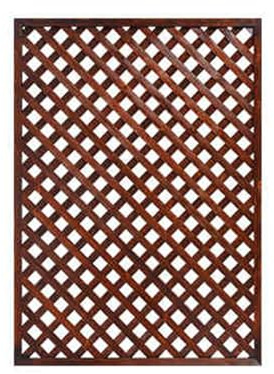 XTGDIEM Panneaux De Treillis Jardin en Bois, Clôtures Décoratives Et Séparateurs Pièces/Jardins for Patios, Jardins, Balcons Ou Arrière-Cours(90x120cm)