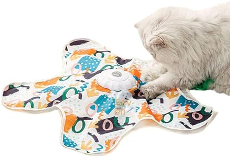 Juguetes para Gatos interactivos, Recargables, del aburrimiento, Juguetes de Ejercicio para Gatos, para Entrenamiento de Ejercicio en Interiores, Mascotas,