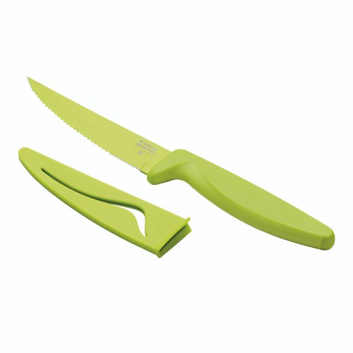 KUHN RIKON 22761 Colori 2 Steak und Pizzamesser, grün