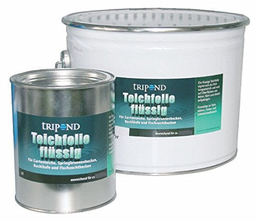 Tripond Teichfolie flüssig, schwarz, 30 Liter