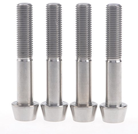 4x Konische Titan Bremssattel Schraube for Ducati Monster 696