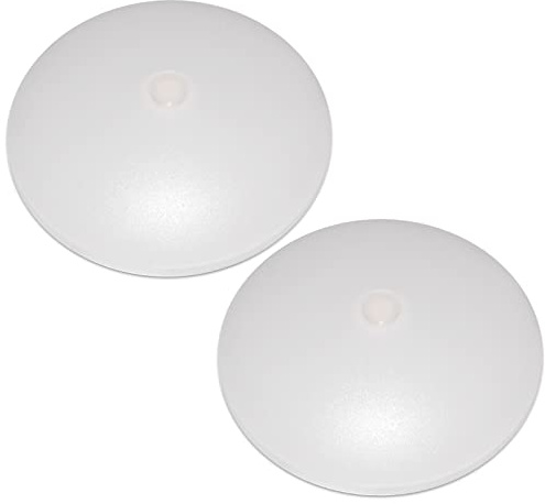 Dream lighting 12v LED Lampe mit Schalter Wohnwagen Deckenleuchte 12volt Leuchte für Auto Wohnmobil Van Innenbeleuchtung 3000K 12cm Rund 2er Set