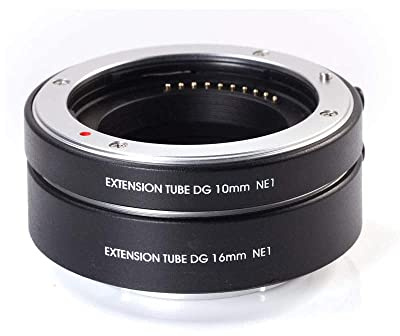 Hersmay Aros intermedios macro para cámaras Sony E-Mount A1 A7C A7IV A9 A6600 A6500 A6400 A6300 A6000 A6100 A6600 A5100 A5000 NEX-C3 A7 R A7S II. Cámara III IV A9 II.