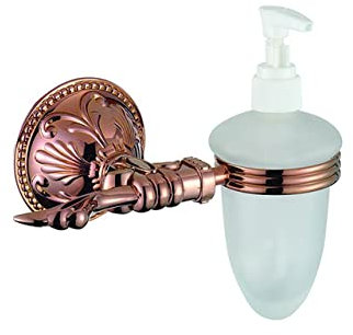 DRFGNF Crochet Mural en Or Rose pour vêtements, Porte-Serviettes, Brosse de Toilette, Porte-Papier hygiénique, Distributeur de Savon de Douche, Accessoires de Salle de Bain, Distributeur de Savon
