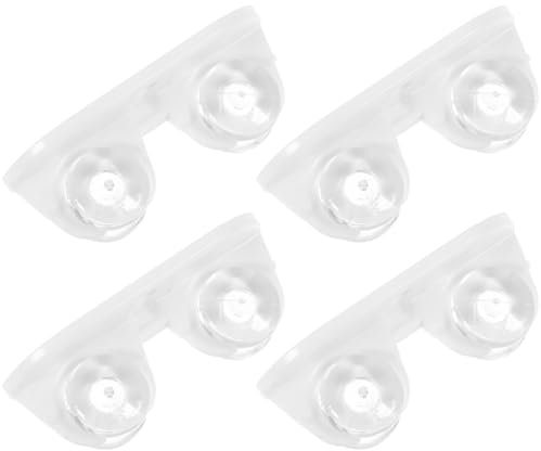 NAMOARLY 4pcs Self-adhesive Wheels for Moving Furniture Castor Wheels for Kitchen Appliances Cabinets