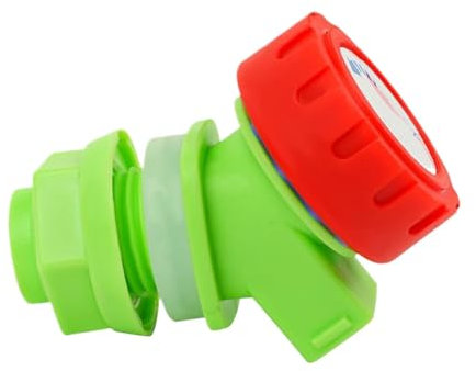 Rubinetto a pala per acqua – Riempimento, Pala per acqua da campeggio, grande compost di flusso, secchio per esterni, grande diametro, valvola interruttore, serbatoio