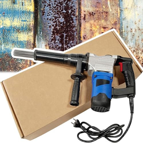 Pistola De Desestimación De Aguja Eléctrica, Máquina De Eliminación De Óxido De Aguja, Herramienta De Limpieza Máquina Eliminación De Óxido De 4500 R/min Para La Eliminación De Óxido Y Pintura