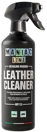 Maniac Line Leather Cleaner 500ml Prodotto per la pulizia e la cura della pelle auto
