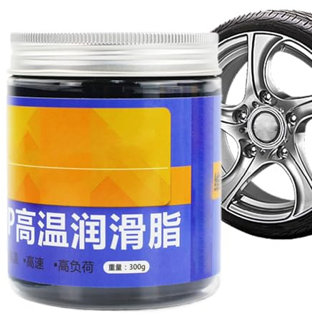 Yhsioaklo Grasso per Alta Temperatura - Grasso per Cuscinetti per Bicicletta 300g | Olio Lubrificante per Auto ad Alta Temperatura per Uso Quotidiano in Cerniere Meccaniche Catene Freni e Motori
