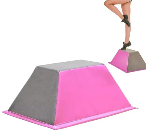 Qkbuza Cheer Flyer Stand, attrezzo ergonomico per allenamento di equilibrio, tappetino per ginnastica rinforzante, antiscivolo, forza e coordinazione per bambini, fitness, studio, casa e palestra