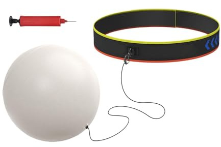 Generisch Palla da boxe per bambini, con fascia per la testa, palla da allenamento gonfiabile, per aumentare la velocità del colpo e la reattività, per l'allenamento a casa e lo sport fitness