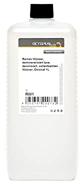 Octopus Fluids Reinwasser demineralisiert und deionisiert, 1 Liter