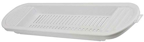 P.I.M.S Over Bath Rack / Storage / Tidy, White, Plastic, Contemporary Design, Strong, Heavy Duty, Easy Clean, Made in Britain, Does Not Rust, 685mm Long