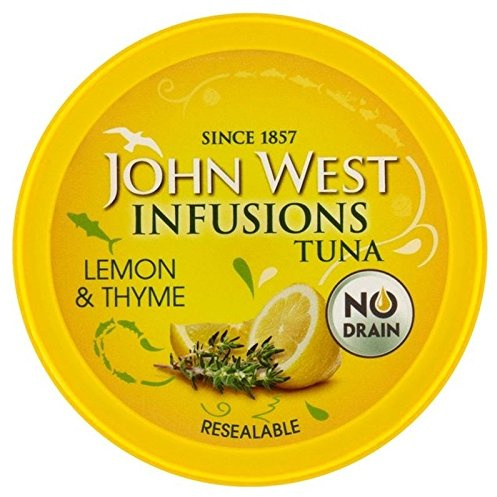 John West Infusiones De Atún Con Limón Y Tomillo 80g (Paquete de 2)
