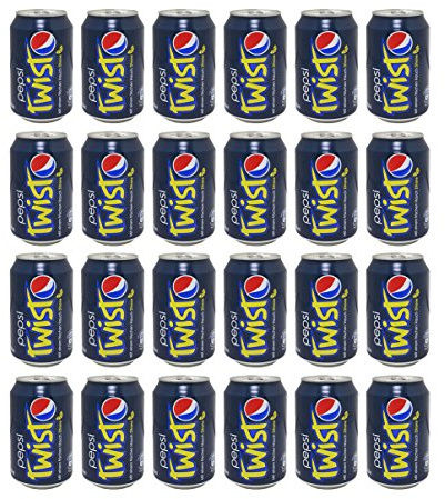 Pepsi Twist 24x 330ml - mit Zitronen-Flavour