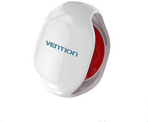 Vention Enrouleur de câble Cordon Organisateur Support pour écouteurs Câbles USB et téléphone et d'enroulement Automatique Enrouleur de câble Machine 50mm*22mm*73mm (Blanc)