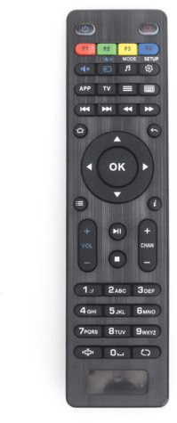 REMOTE TV FOR IPTV set-top box MAG324/MAG325