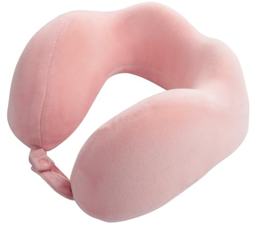 Travel Blue Tranquillity Oreiller de voyage - Coussin Avion Ergonomique en Mousse à Mémoire de Forme Haute Densité pour Maintien du Cou - Coussin de Voyage en Polyester Support pour Tête, Cou, Colonne