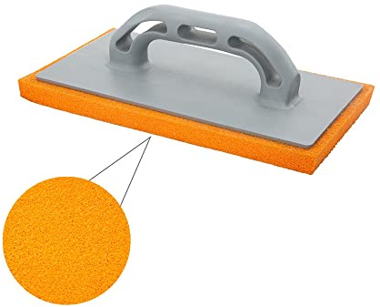 Talocha Espuma Naranja Mango De Fibra 14x28 cm. Acabado Fino