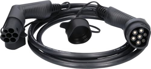 KS Tools efuturo Ladekabel gerade, Typ 2 auf Typ 2 Stecker, 3 Phasen, bis zu 11 kW, 16 A, 400 V, Mode 3, 3 Meter (117.7165)