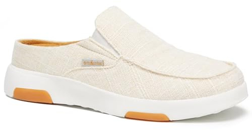 Women's Orthopedic Slip-On Loafers Slippers Shoes: Walking Shoes with Arch Support for Plantar Fasciitis, Fashion Comfort Sneakers for Flat Feet Pronation Beige Size 9