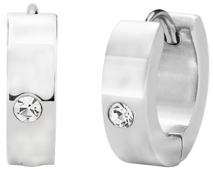 Traveller Creolen - Herren - Edelstahl - Zirkonia - 181259