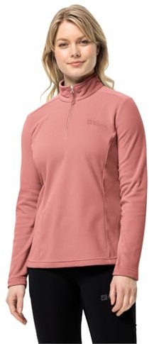 Jack Wolfskin Damen Taunus Hz W Pullover, Mineral Red, M EU