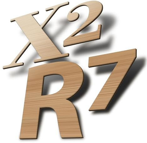 Zahlen & Buchstaben Ausgeschnitten Hausnummer - Holz Hausnummer - Anpassbare Schriftart (5XL - 22 cm, Bambus)