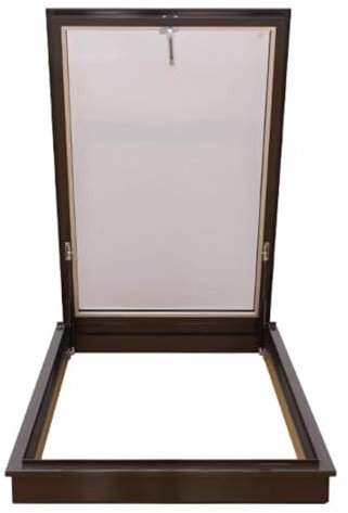 XNZJHPP Roof Window and Skylight Basement Daylighting Door Multi-Angle Roof Viewing Aluminium Window,Sloped Flat Roof Skylight Cover Attic Sun Room (80° 78x98cm)