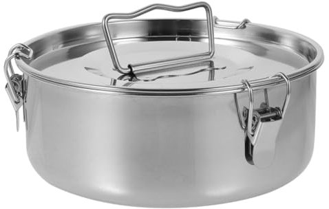 Toddmomy Accesorio Para Flanera Molde Con Tapa Para Hacer Flan y Hornear Pasteles