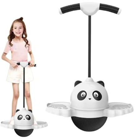 Kids Stick - Bouncing Equipment | Fun Jumping Toy | Kids Exercise Toy | Balance Training Toy | Jumping Ball Toy | Balance Training Bouncing Toy | Panda Hopping Stick Ball | Balance Bouncing Toy