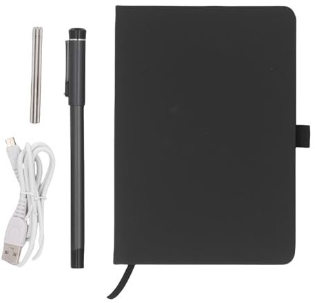 Bewinner Smart Pen, Digital Notebook with AI Drawing, for Android for IOS Smartphones and Tablets, Paper Screen Sync, Real Time Saving, Handwriting Recognition (Black)