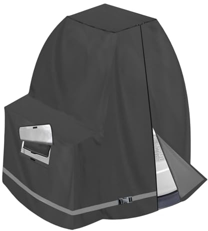 Gramigg Protectores de bombas de filtro de arena resistentes a desgarros para piscina al aire libre con aberturas con cremallera, para bombas de piscina de arena de 30,9 a 40,9 cm, funda protectora