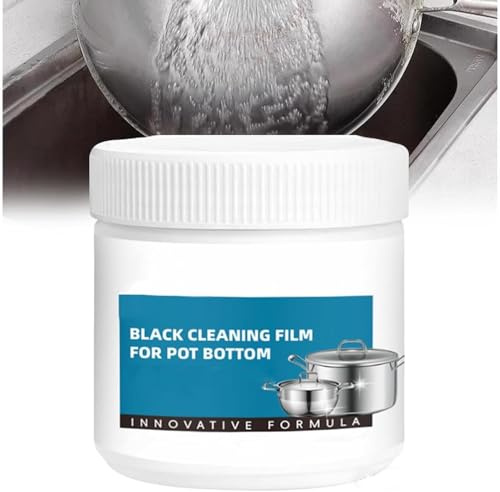 Powerful Burnt Residue Remover Paste For Cookware, Powerful Paste for Removing Burnt, Pot Cleaner For Bottom Of Pans, Removes Stubborn Stains On Stainless Steel (1)
