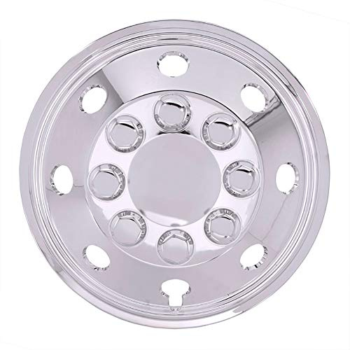 AutoStyle 4er Set Radzierblenden Utah 14-Zoll Chrom (Sphäre)