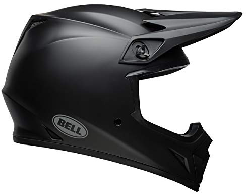 Bell Casco de adulto MX-9 todoterreno – Negro Mate