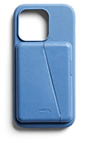 Bellroy Mod Case + Wallet for iPhone 14 Pro – (Leather Phone Case, Slim Card Holder) - BlueDaze