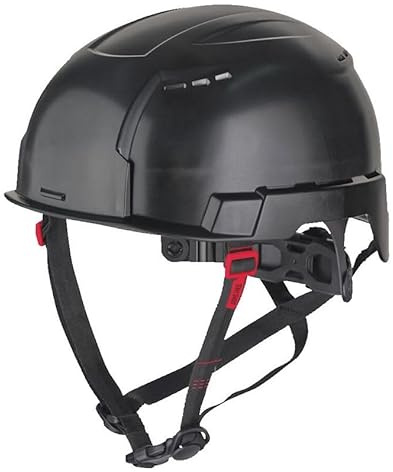 Milwaukee Bolt 200 Industrial Climbing Helmet Black Vented
