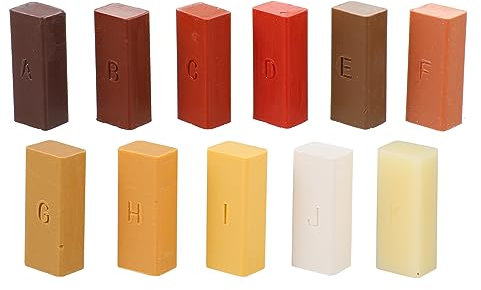 Kit de Réparation de Meubles en Paraffine, 1 Set, Bloc de Cire
