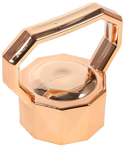 KICHOUSE Topfdeckelgriff Hitzebeständiger Ersatzknopf Für Kochgeschirr Ergonomisch Tragbar Geeignet Für Glasdeckel Roségold Installieren